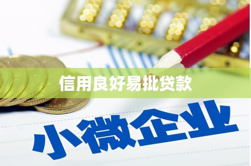 泗县信用良好易批贷款