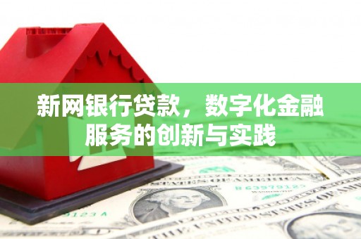 泗县新网银行贷款，数字化金融服务的创新与实践