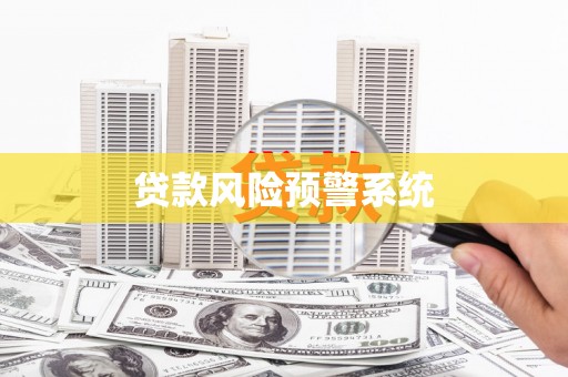 泗县贷款风险预警系统