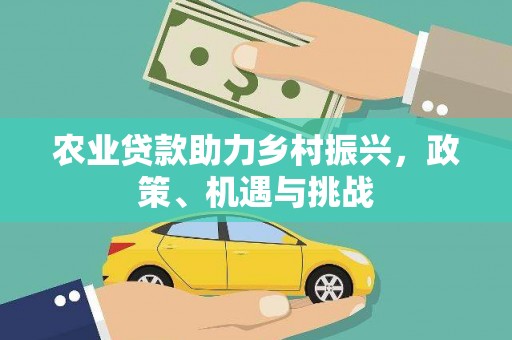 泗县农业贷款助力乡村振兴，政策、机遇与挑战