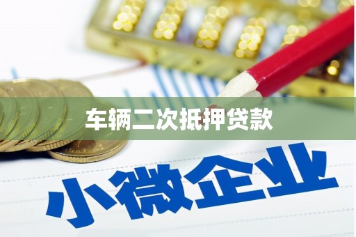 泗县车辆二次抵押贷款