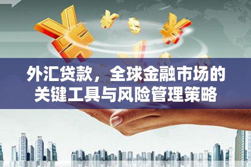 泗县外汇贷款，全球金融市场的关键工具与风险管理策略