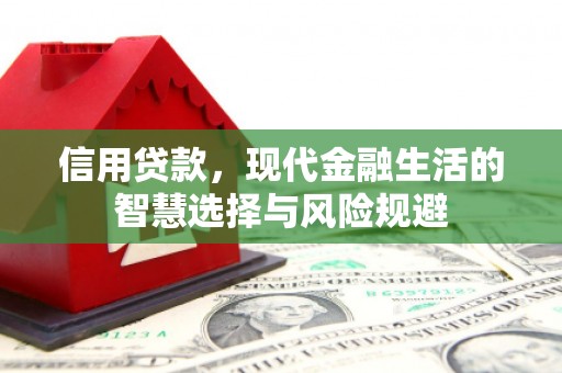 泗县信用贷款，现代金融生活的智慧选择与风险规避