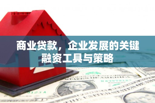 泗县商业贷款，企业发展的关键融资工具与策略