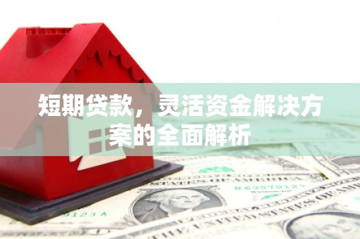 泗县短期贷款，灵活资金解决方案的全面解析