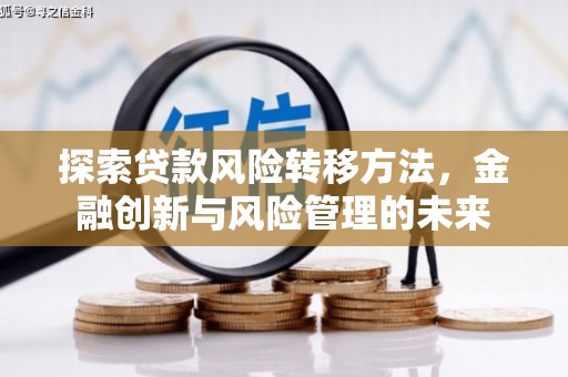 泗县探索贷款风险转移方法，金融创新与风险管理的未来