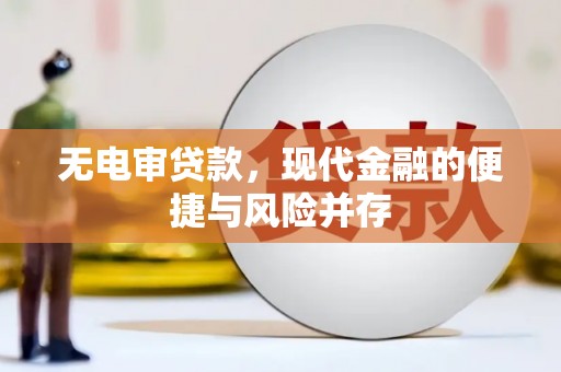 泗县无电审贷款，现代金融的便捷与风险并存