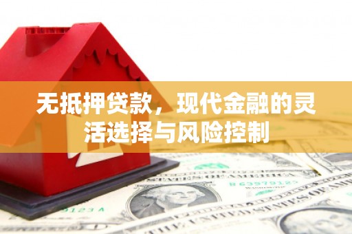 泗县无抵押贷款，现代金融的灵活选择与风险控制