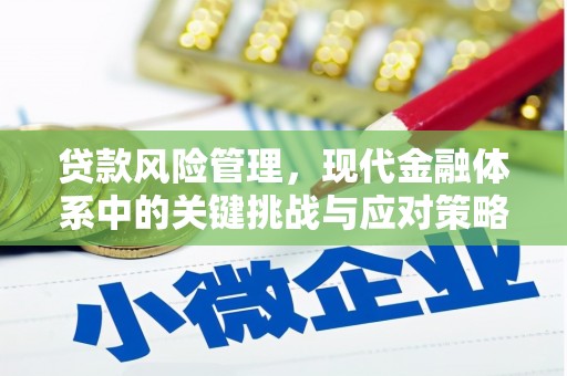 泗县贷款风险管理，现代金融体系中的关键挑战与应对策略
