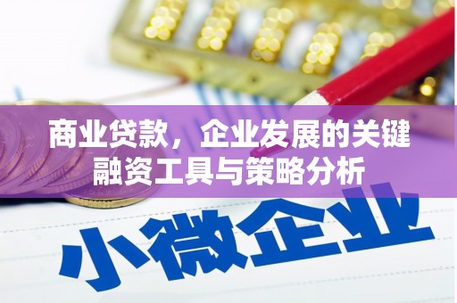 泗县商业贷款，企业发展的关键融资工具与策略分析