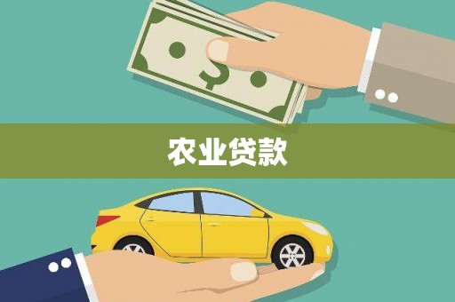 泗县农业贷款