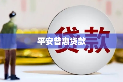 泗县平安普惠贷款