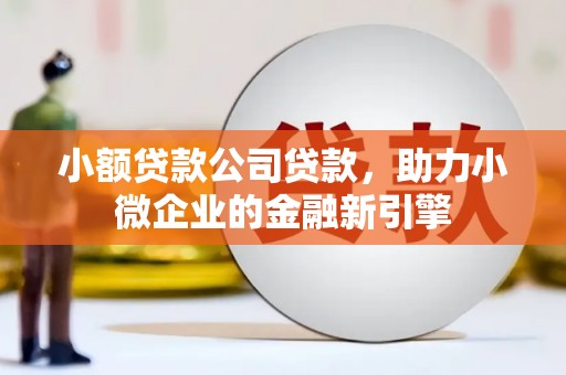 泗县小额贷款公司贷款，助力小微企业的金融新引擎