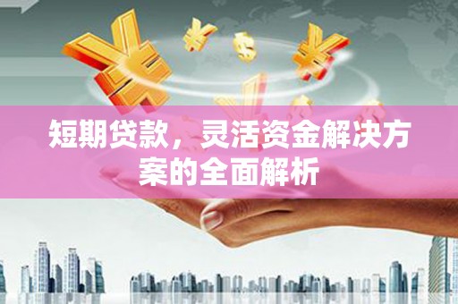 泗县短期贷款，灵活资金解决方案的全面解析