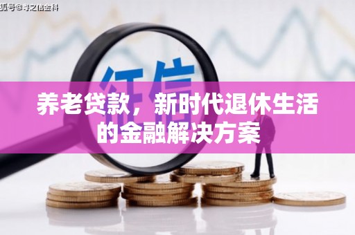 泗县养老贷款，新时代退休生活的金融解决方案