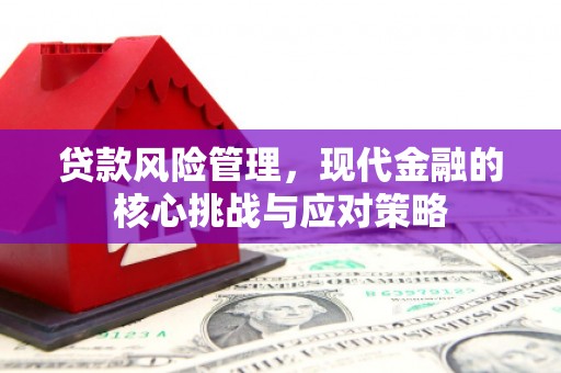 泗县贷款风险管理，现代金融的核心挑战与应对策略