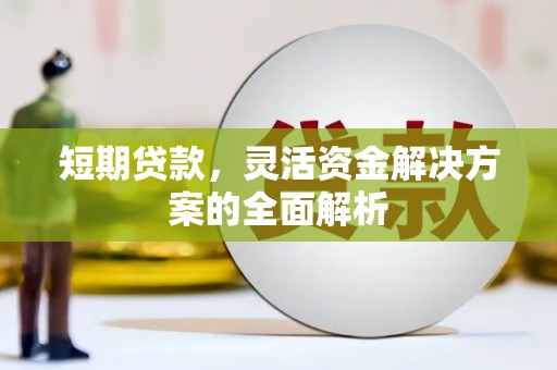泗县短期贷款，灵活资金解决方案的全面解析