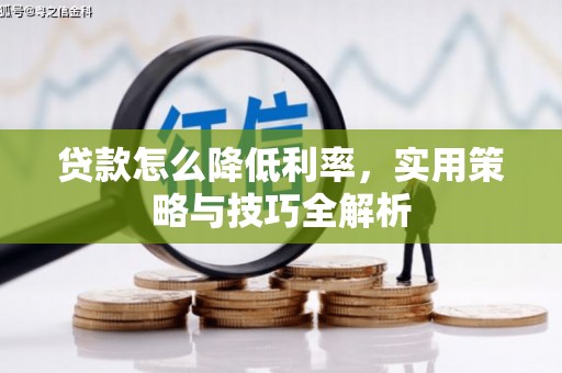泗县贷款怎么降低利率，实用策略与技巧全解析