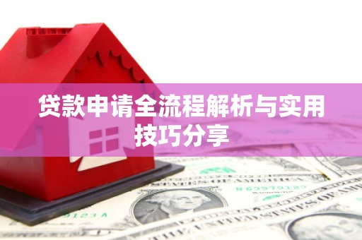 泗县贷款申请全流程解析与实用技巧分享