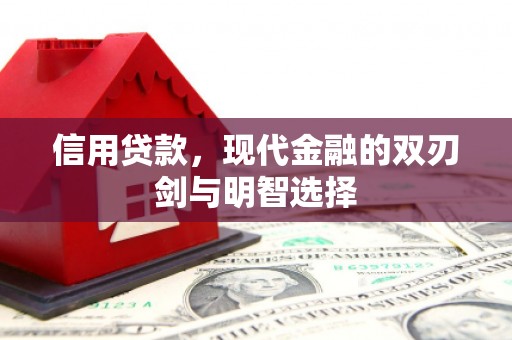 泗县信用贷款，现代金融的双刃剑与明智选择